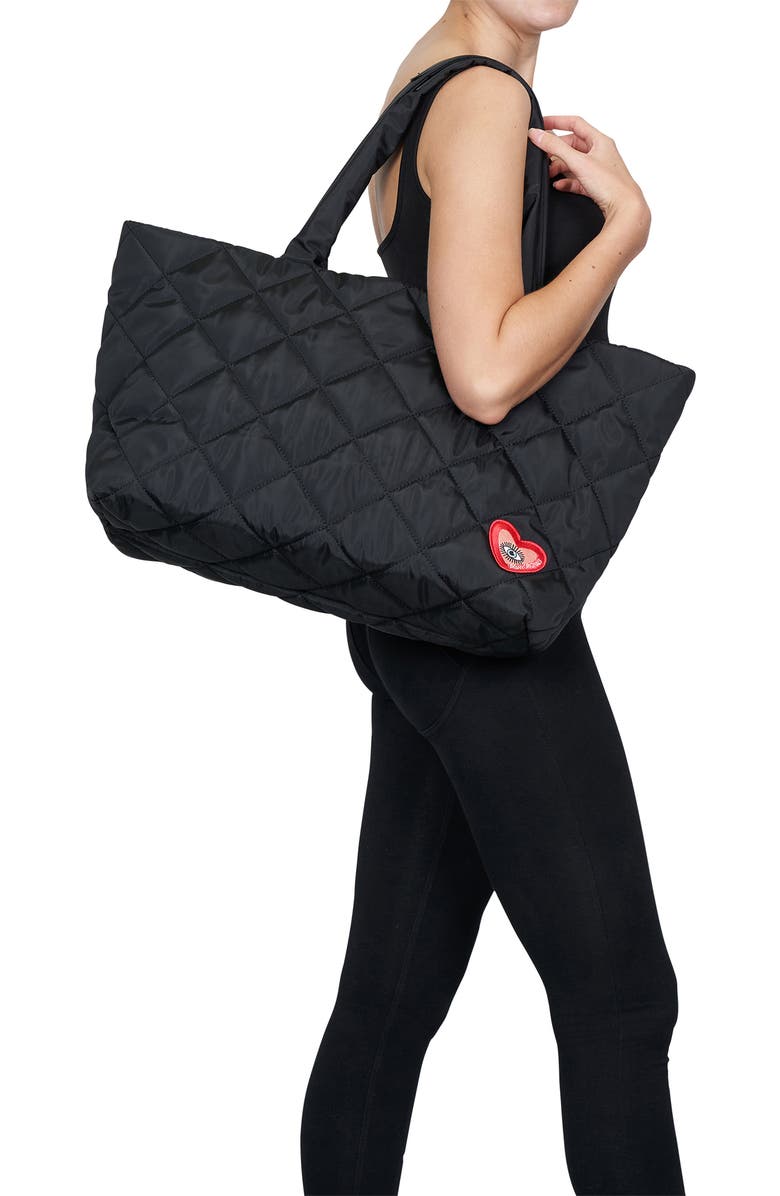 Urban Originals Woven Tote Bag, Alternate, color, Black