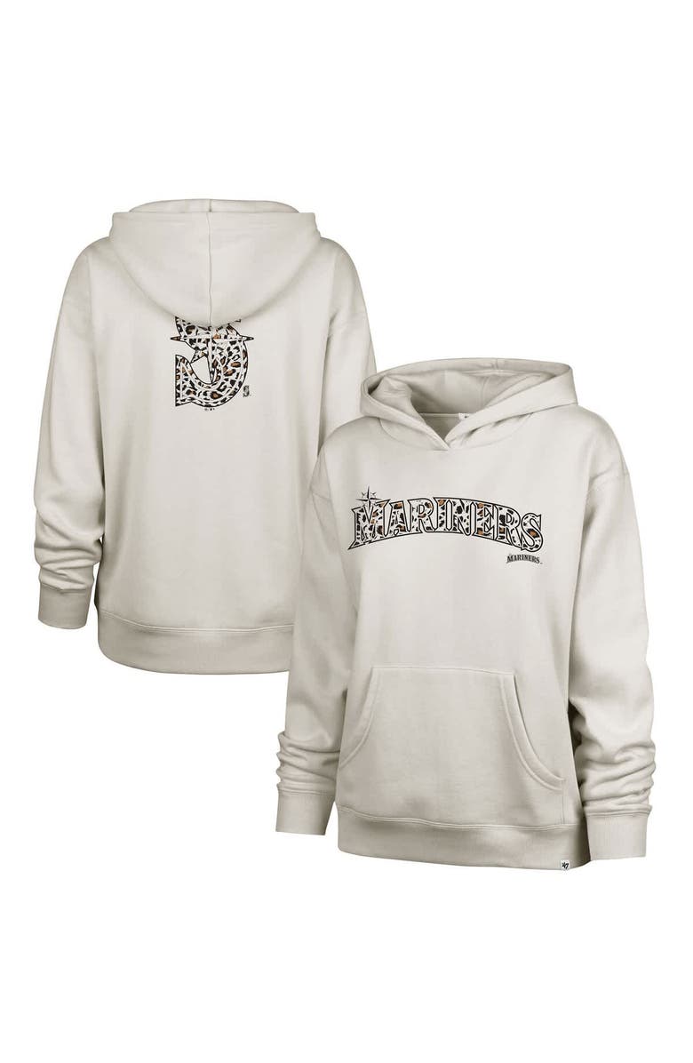 '47 Women's '47 Cream Seattle Mariners MVP Hoodie, Main, color, Cream