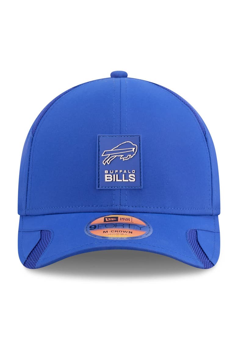 Men's New Era Royal Buffalo Bills 2025 Sideline  M-Crown 9FORTY Adjustable Hat, Alternate, color, Royal