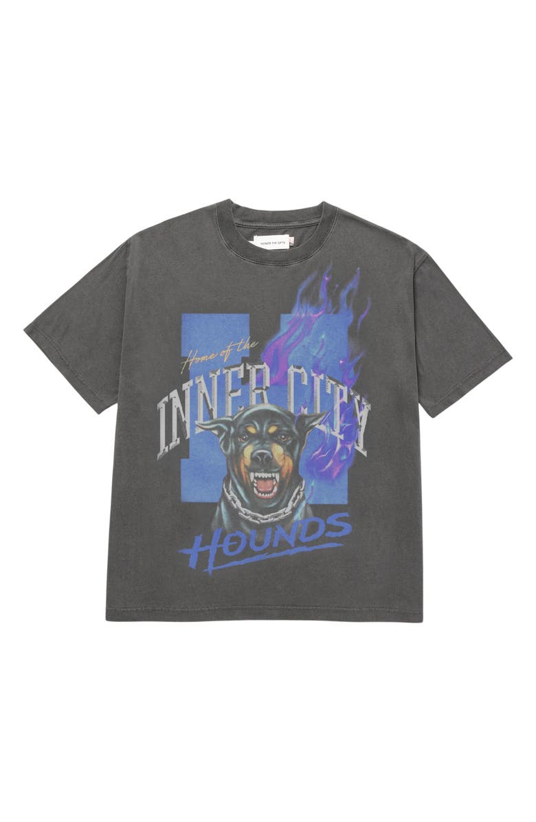 HONOR THE GIFT Inner City Hounds Cotton Graphic T-Shirt, Main, color,