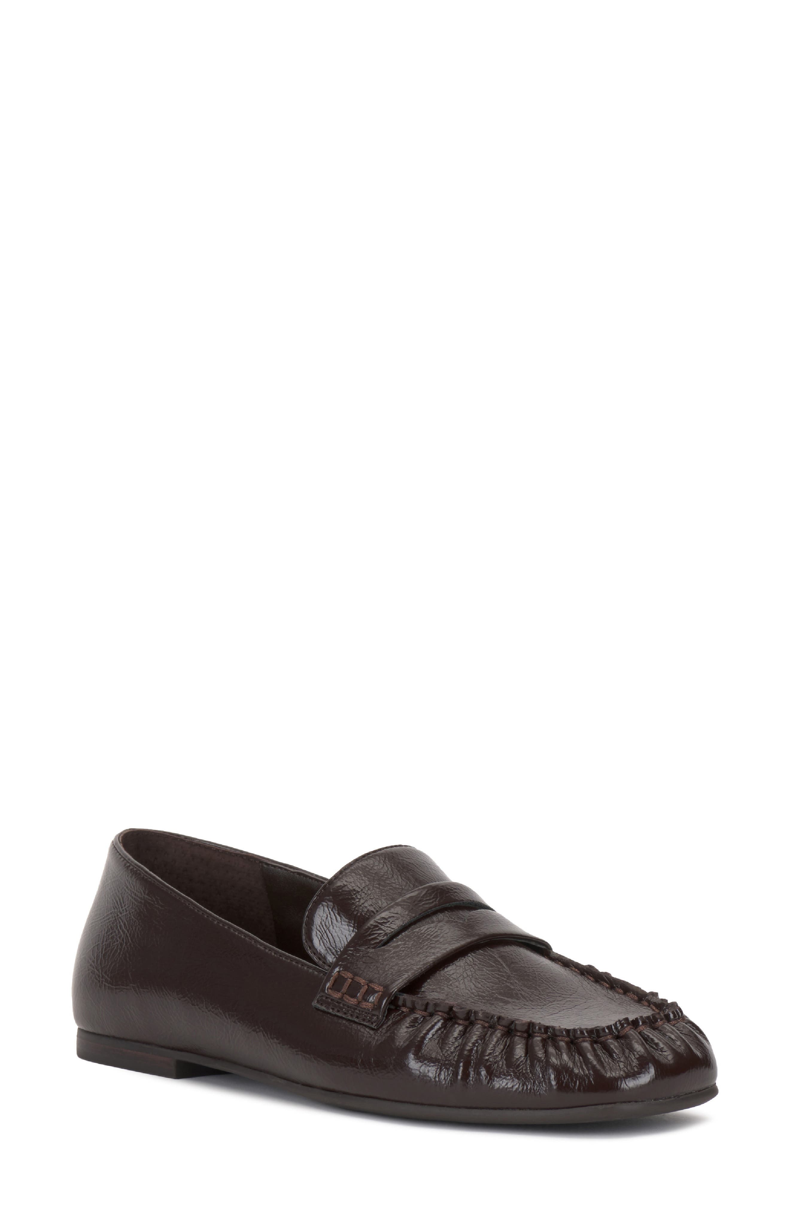 Paelyn Penny Loafer, Main, color, BROWNIE