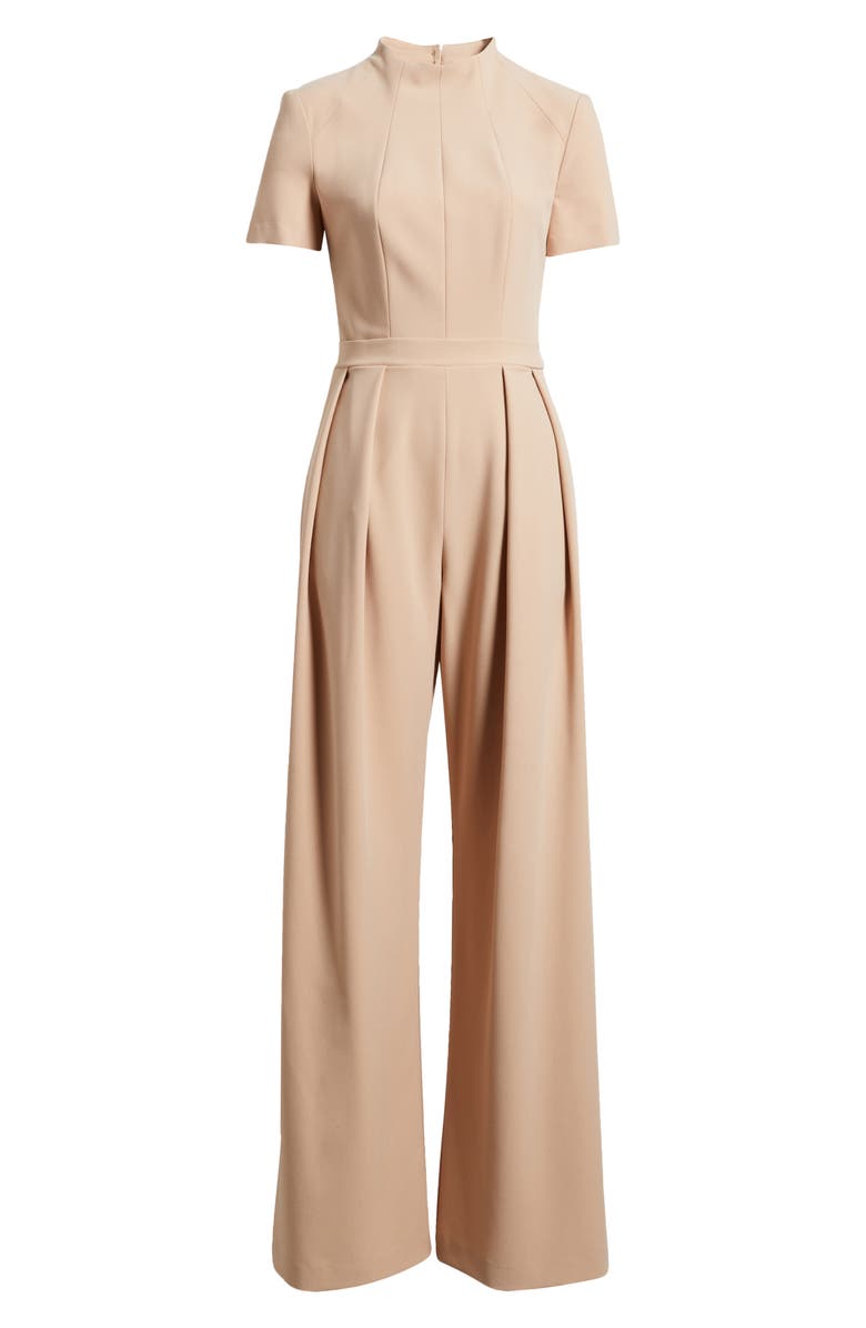 Black Halo Mayra Pleat Front Jumpsuit, Alternate, color,