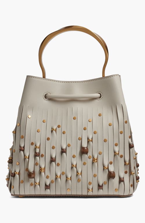 Donna Karan New York Lawrence Beaded Lasercut Bucket