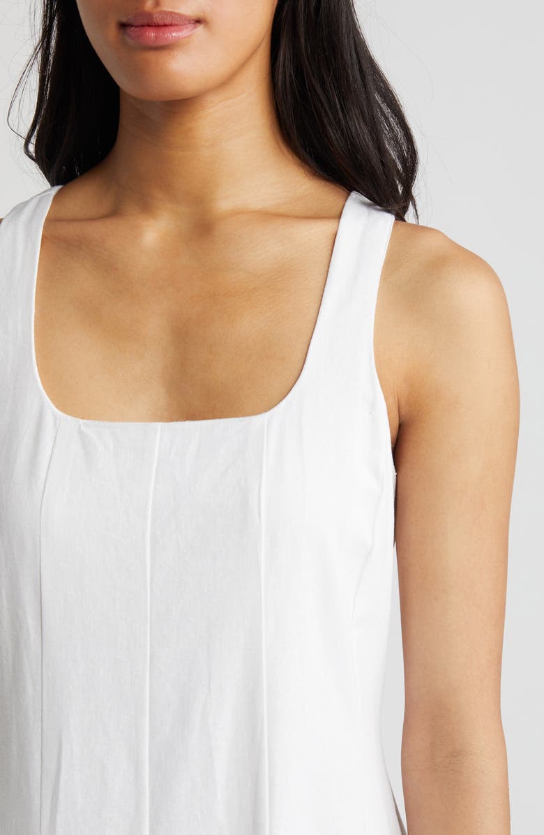 Halogen<sup>®</sup> Linen Blend Maxi Dress, Alternate, color,