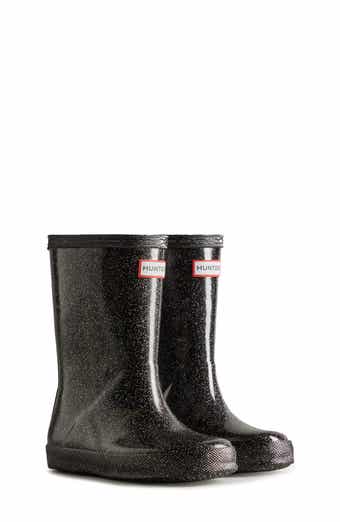 Hunter Kids Original First Classic Glitter Rain Boot Nordstrom