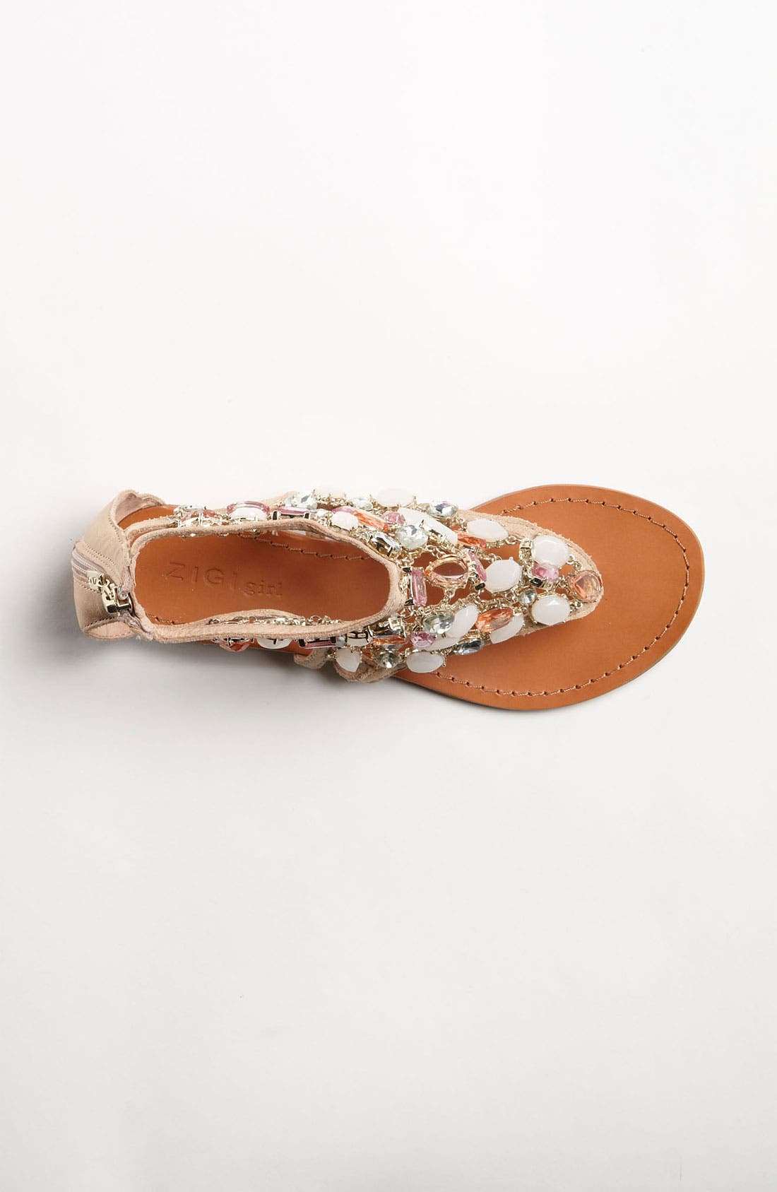 'Magnolia' Sandal, Alternate, color, CINNAMON LEATHER