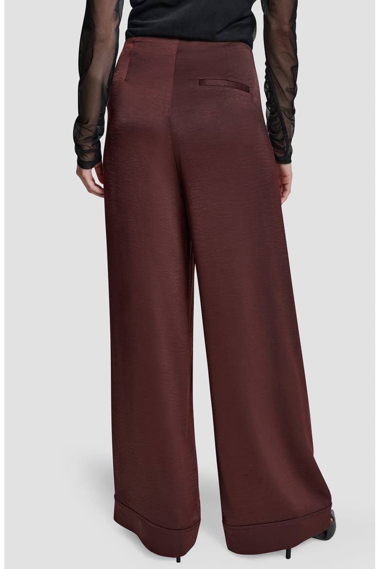 Wide Leg Pants, Alternate, color, BITTER CHOCOLATE