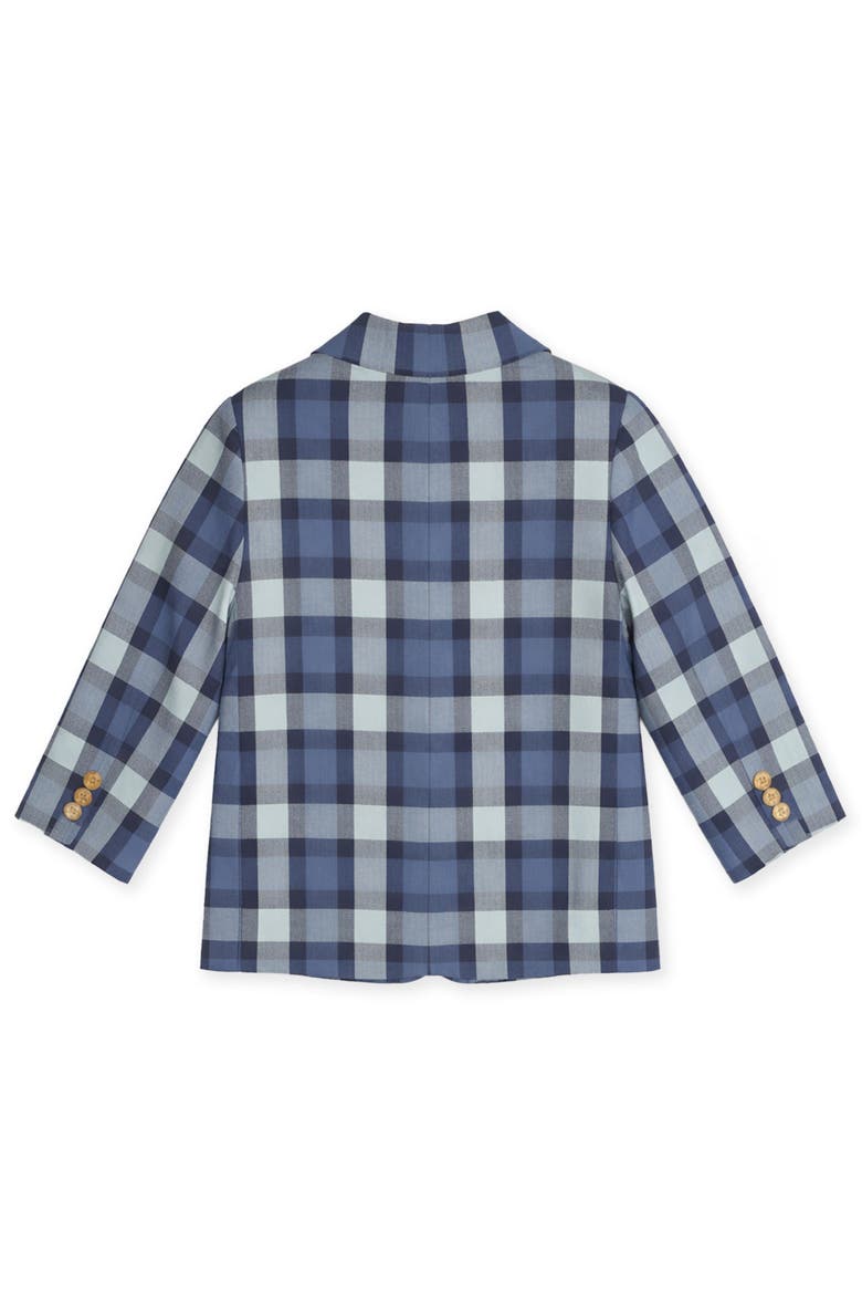 Plaid Blazer, Alternate, color, Blue & Navy Plaid