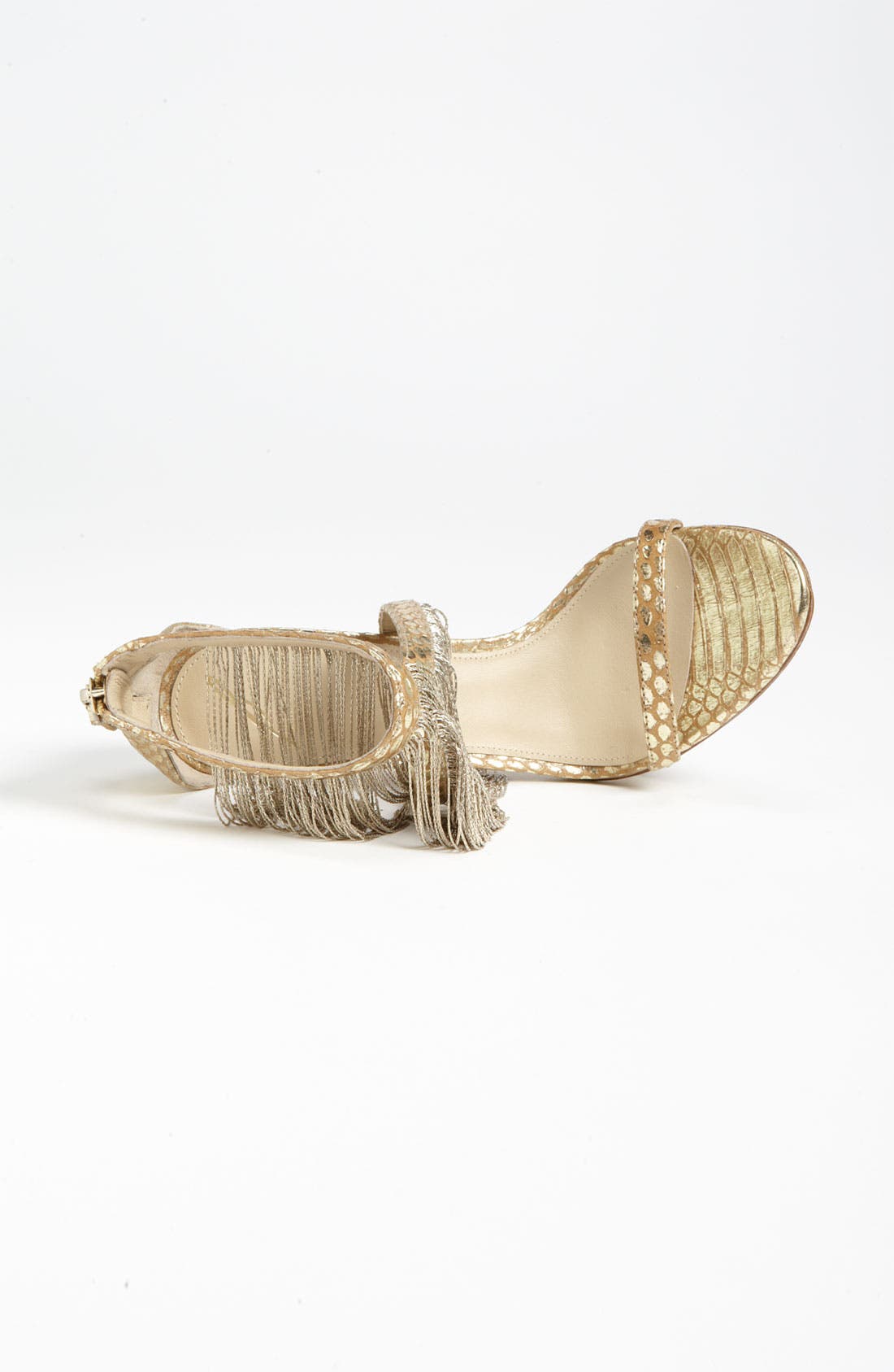 'Cassiane' High Sandal, Alternate, color, GOLD