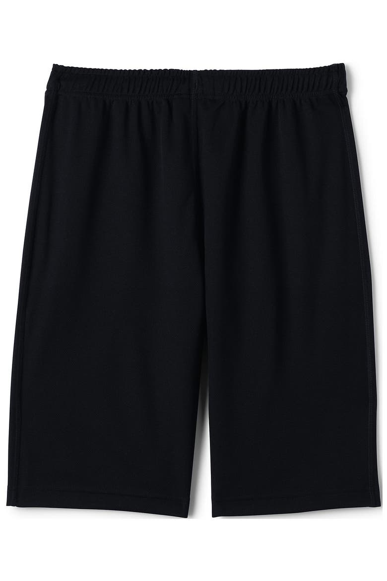 School Uniform  Mesh Gym Shorts, Alternate, color, Black