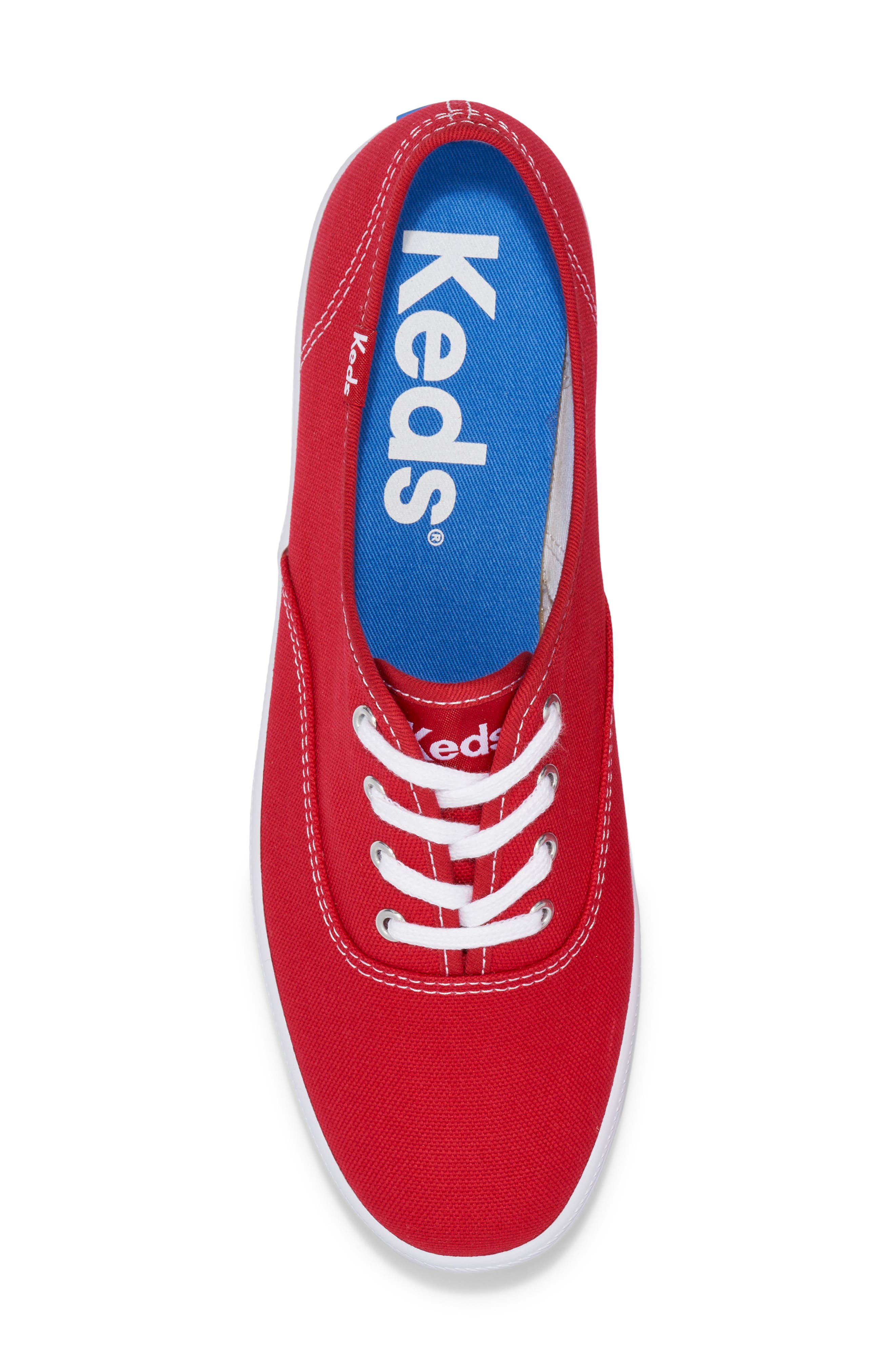 Keds<sup>®</sup> 'Champion' Canvas Sneaker, Alternate, color, Red Canvas