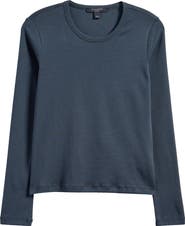 AllSaints Stevie Long Sleeve Organic Cotton T-Shirt