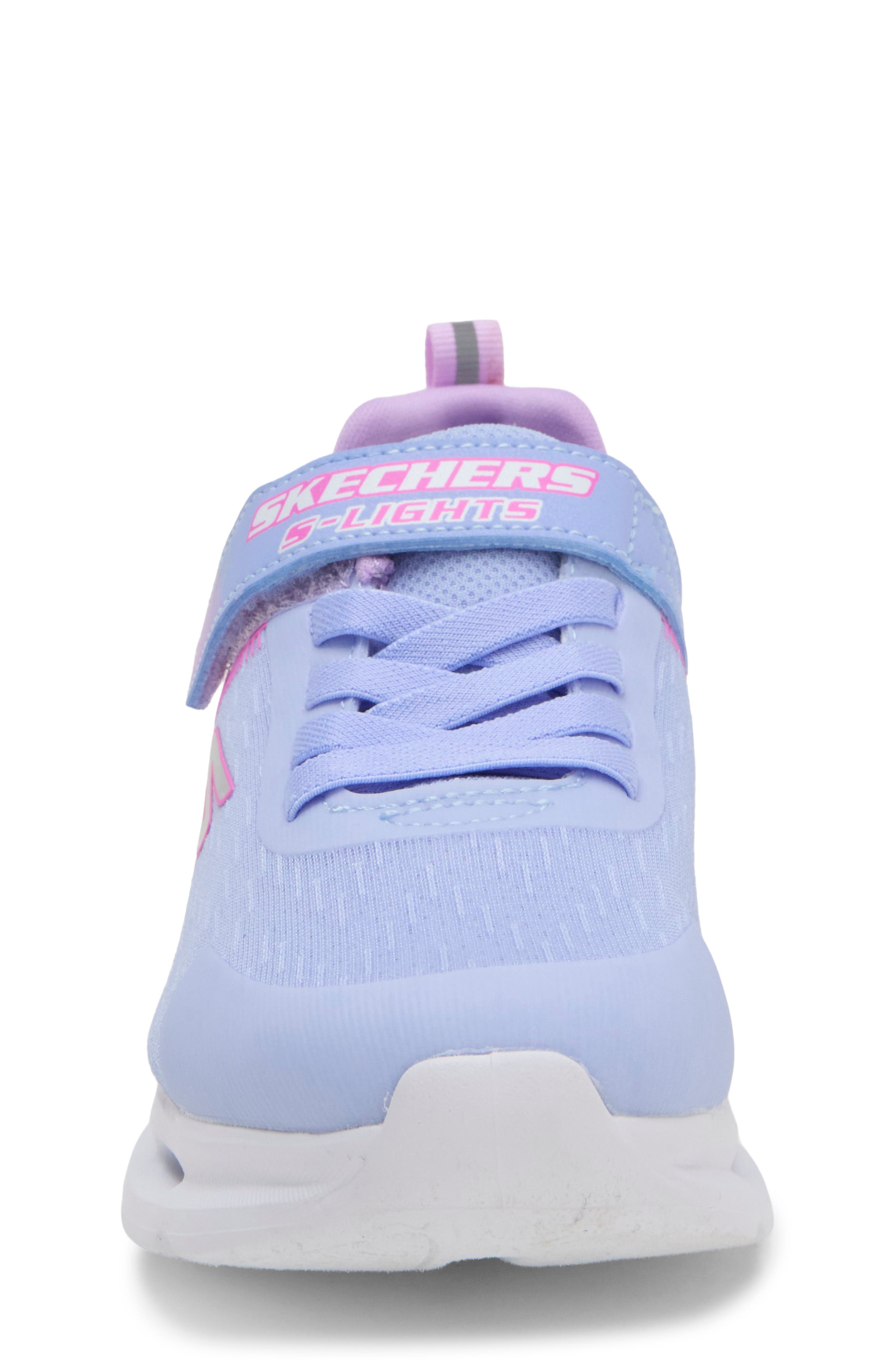 Kids' Glide-Step Lights Sneaker, Alternate, color, LVMT