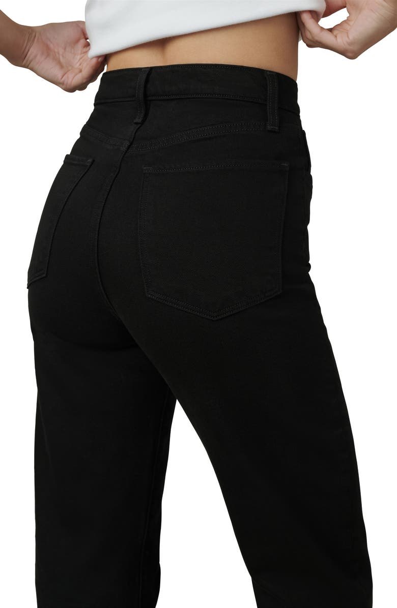 Joe's The Margot High Waist Straight Leg Jeans, Alternate, color, Black