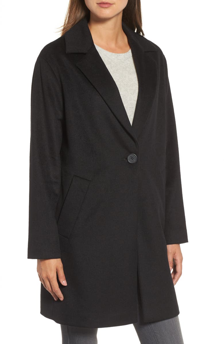 Halogen<sup>®</sup> Wool Blend Coat, Alternate, color, 