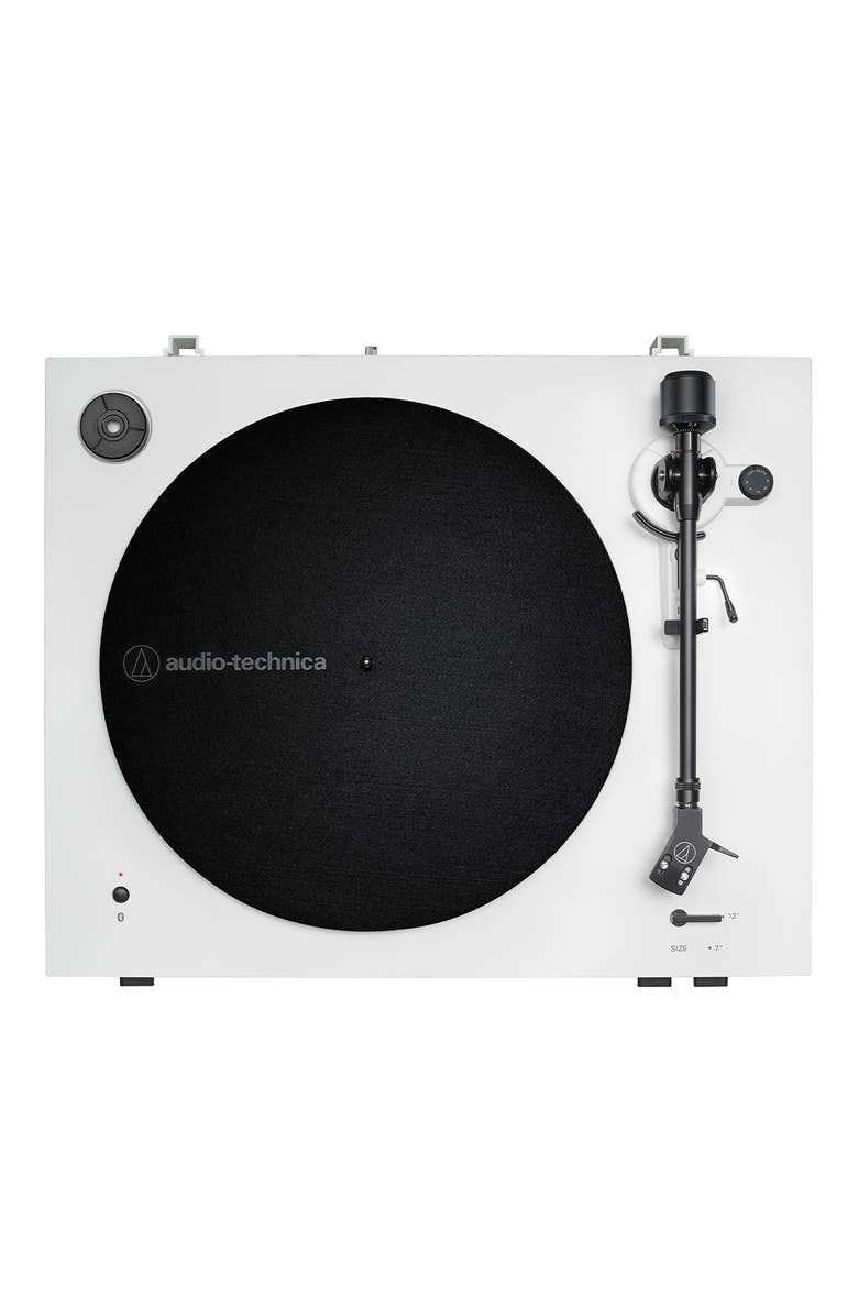Audio-Technica AT-LP3xBT Fully Automatic Wireless Belt-Drive Turntable with Bluetooth, Alternate, color, White