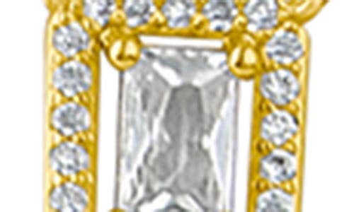 Cz By Kenneth Jay Lane Cubic Zirconia Y-necklace In Gold