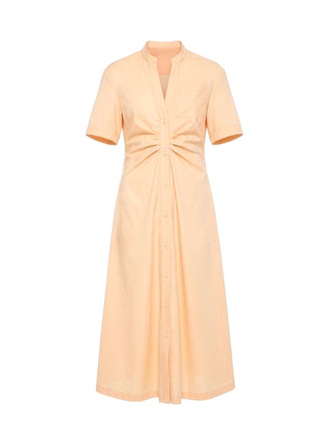 Noor Short sleeve shirtdress Oxford