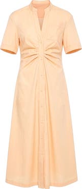 Callas Milano Noor Short sleeve shirtdress Oxford