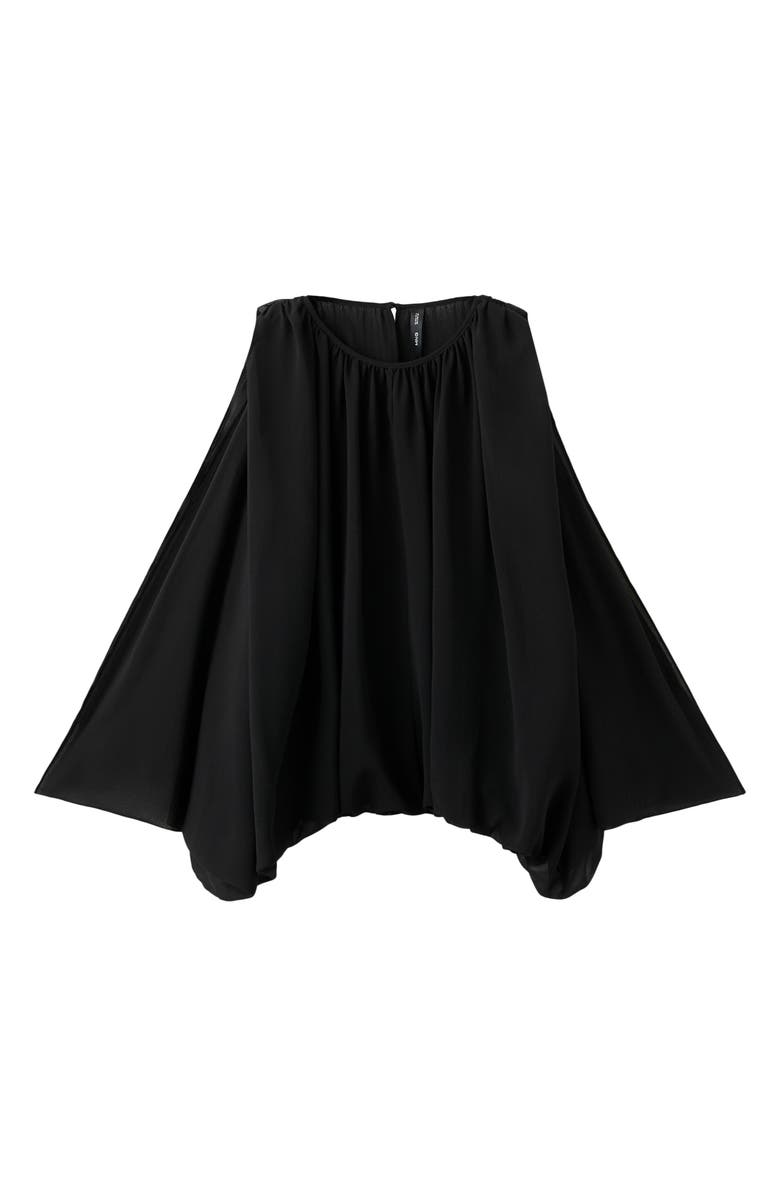 MANGO Cape Sleeve Top, Main, color,