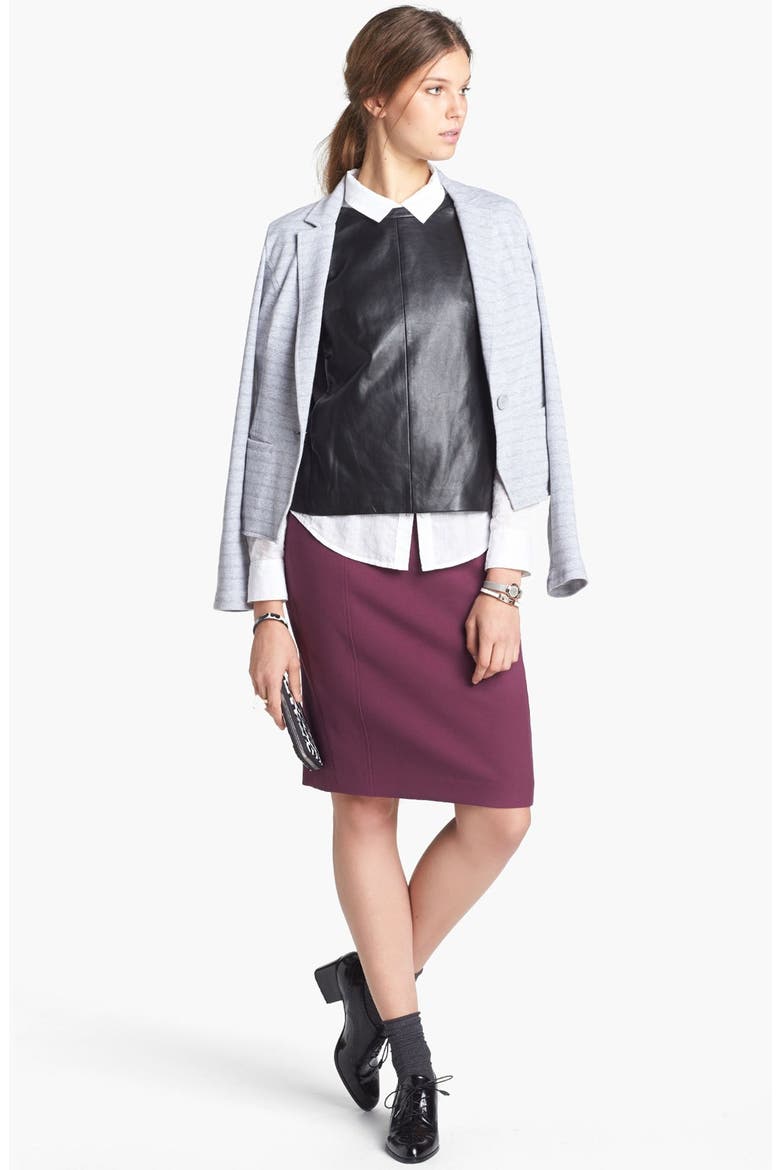 Long Sleeve Shirt, Alternate, color, WASHED WHITE SLUB