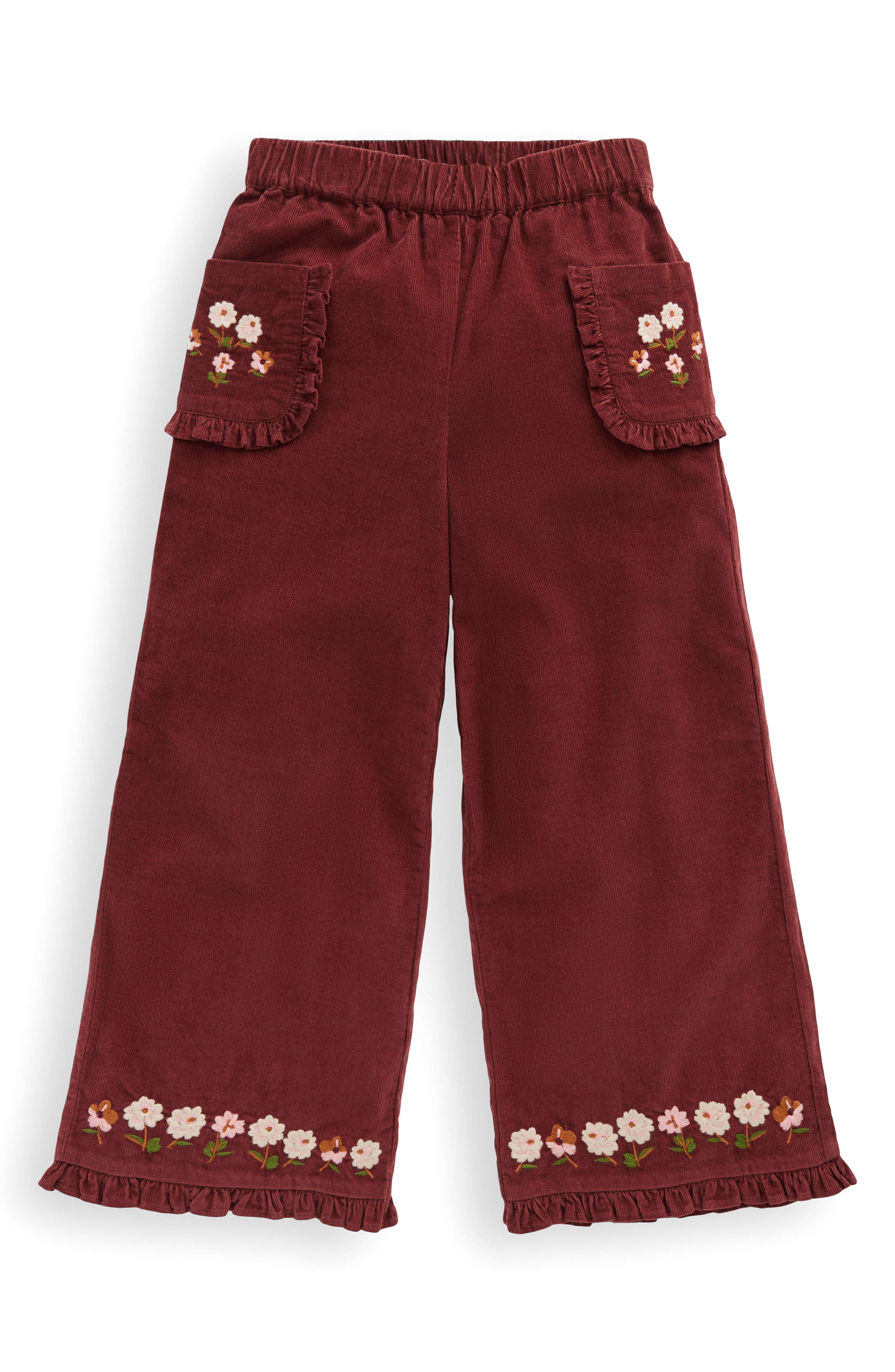 Kids' Frill Corduroy Pants