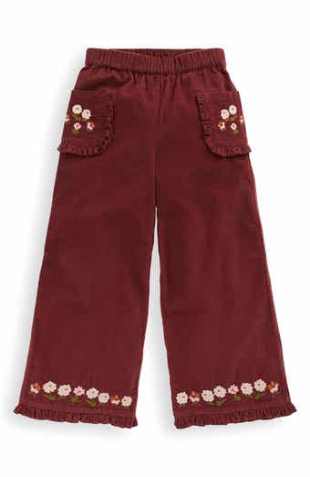 Kids' Frill Corduroy Pants