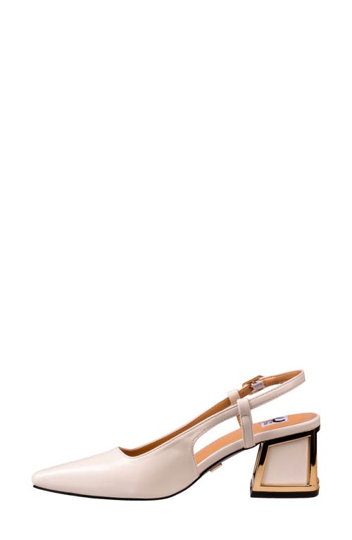 Ninety Union Blake Slingback Pump In Beige