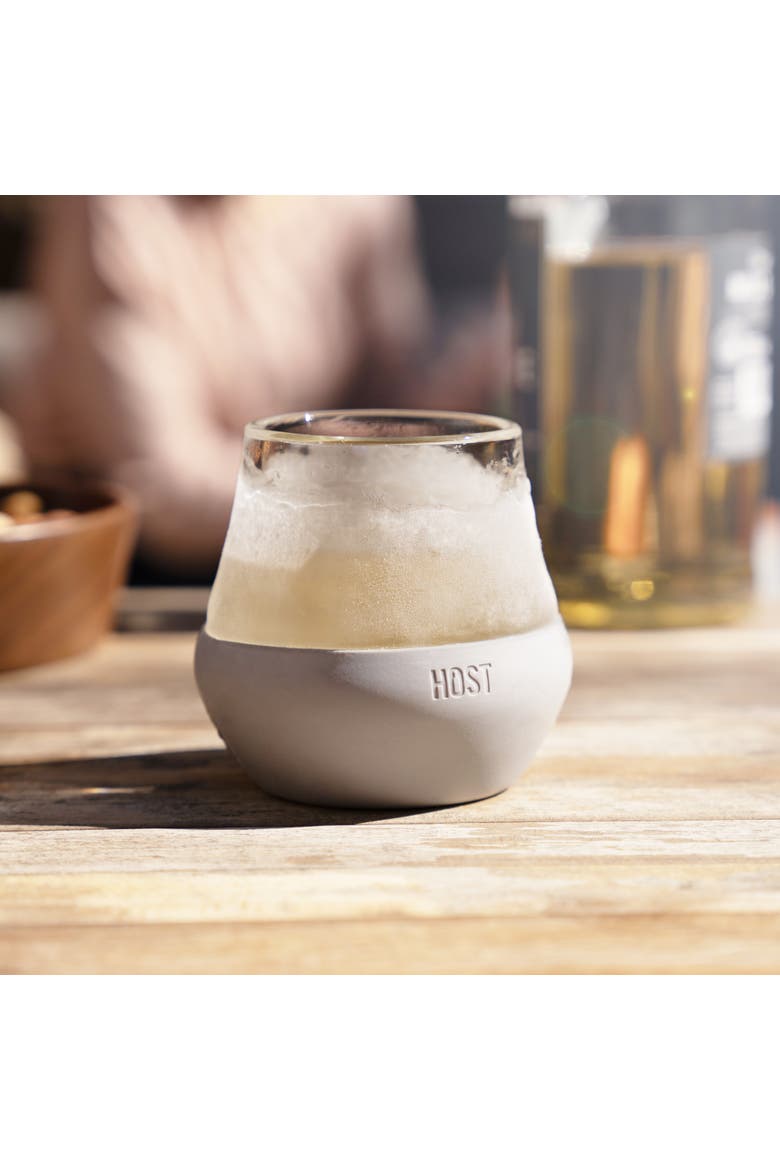 Glass FREEZE Tasting Cooling Cup Set of 2, Alternate, color, Gray