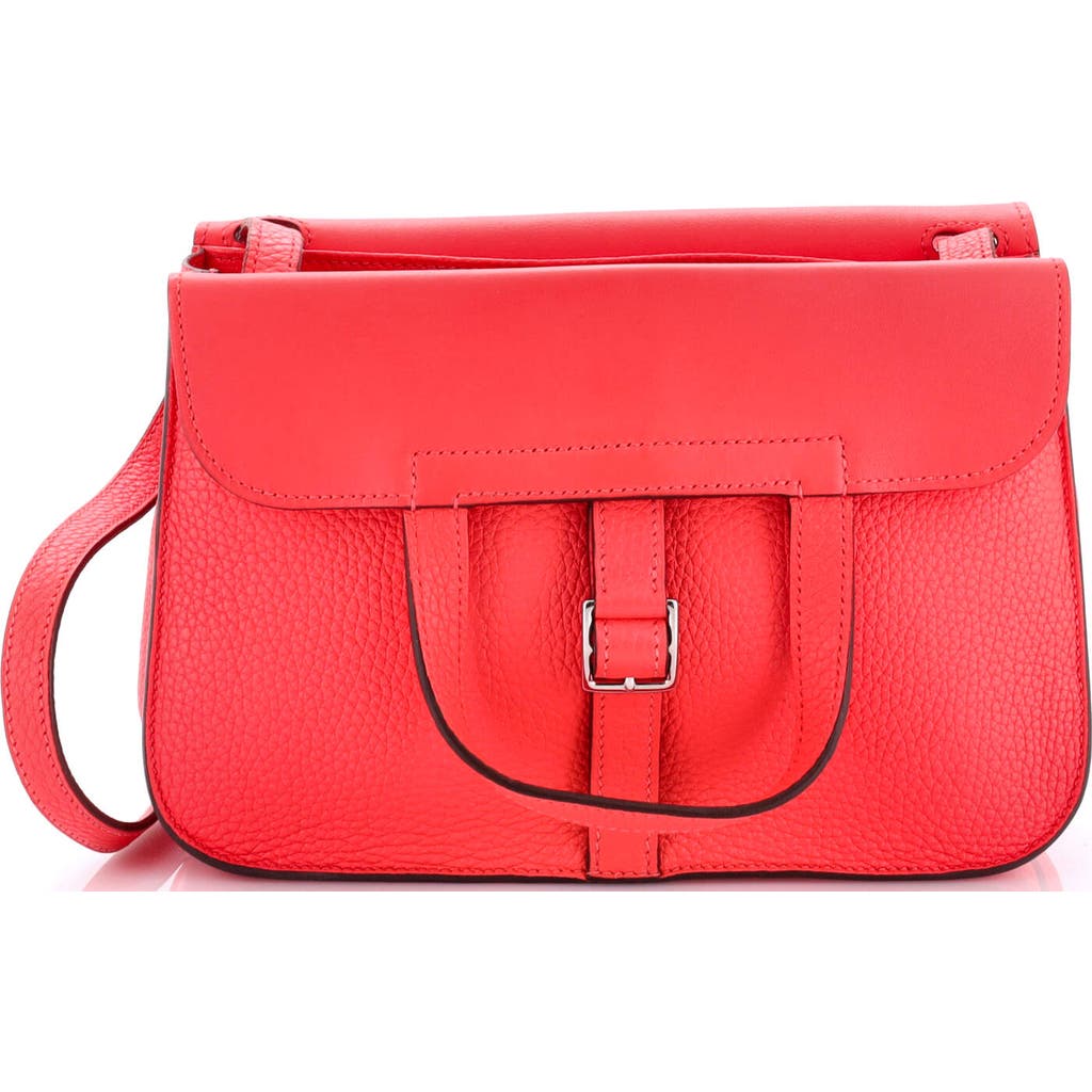 Pre-owned Hermes Hermes Halzan Bag Clemence 25