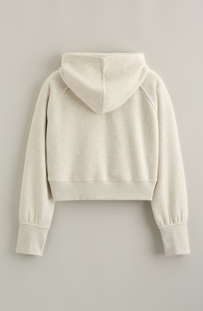 Zella Girl Kids' Cloud Fleece Full Zip Hoodie, Alternate, color, 