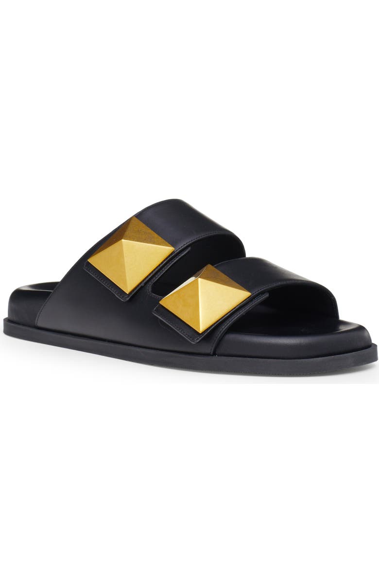 Valentino Garavani Roman Stud Slide Sandal, Main, color,