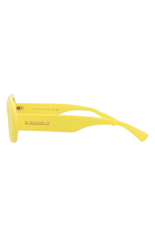 Gucci 52mm Oval Sunglasses