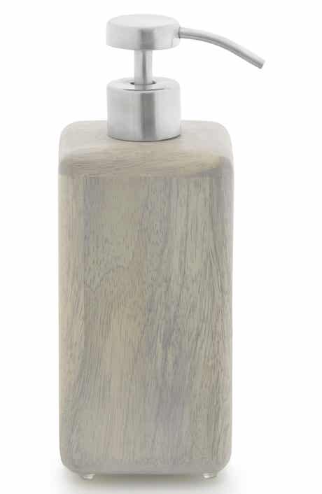 Kassatex Fiji Mango Wood Lotion Dispenser