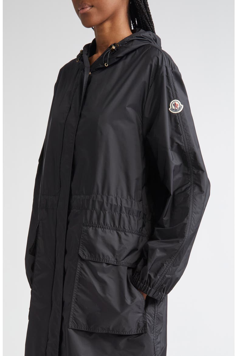 Hiengos Long Parka, Alternate, color, BLACK