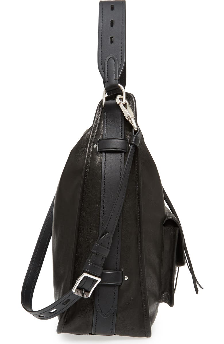 rag & bone Field Leather Hobo, Alternate, color,