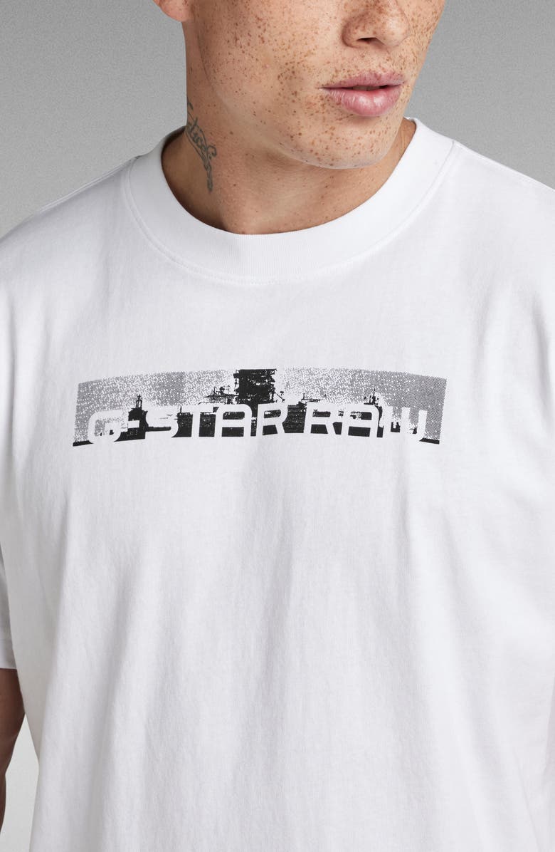 G-STAR Flight Deck Organic Cotton Graphic T-Shirt, Alternate, color, 