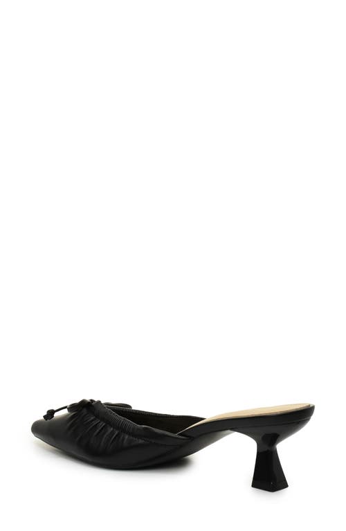 NICOLE MILLER NICOLE MILLER BOW KITTEN HEEL MULE