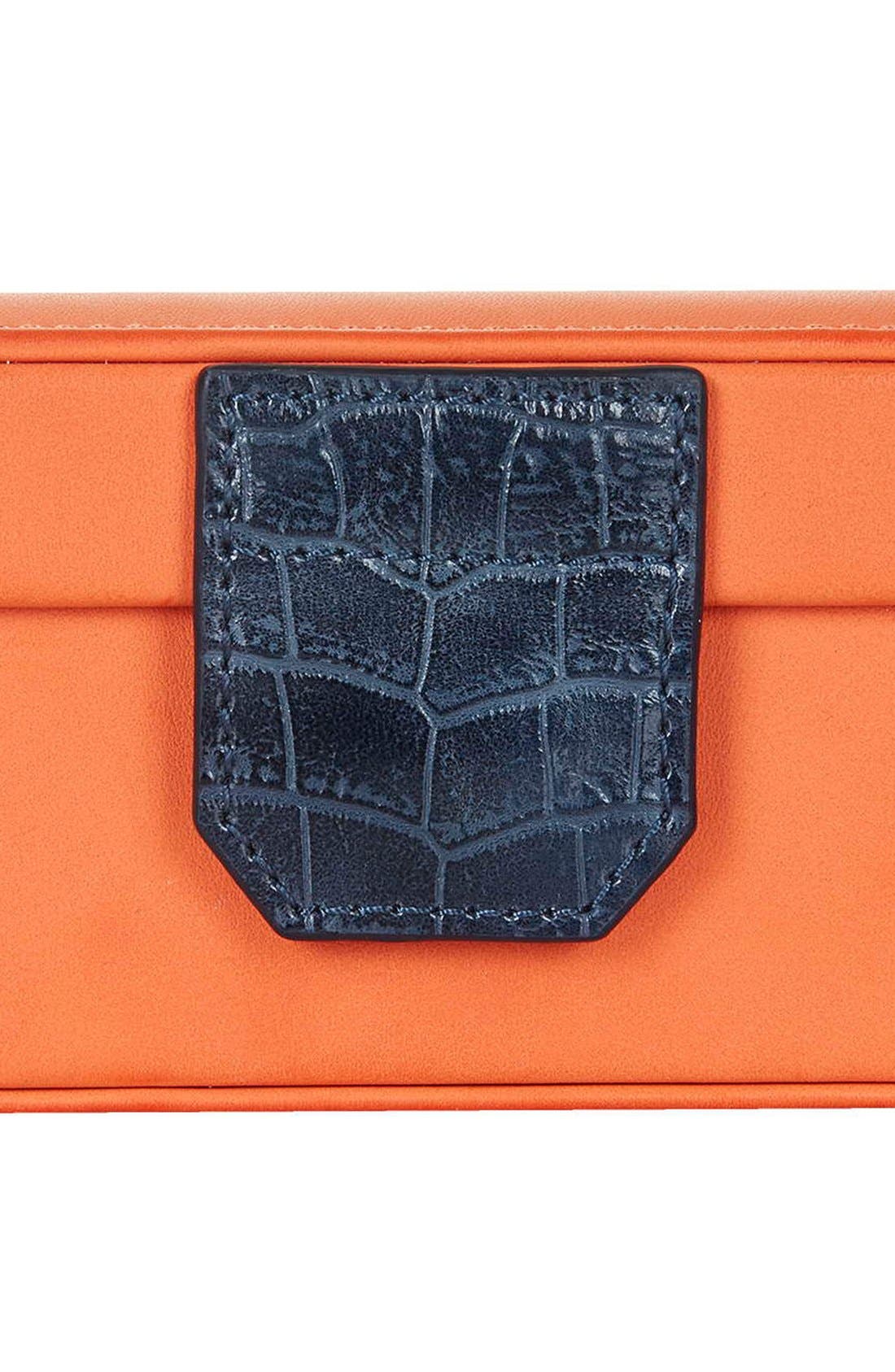 Small Suitcase Bag, Alternate, color, ORANGE
