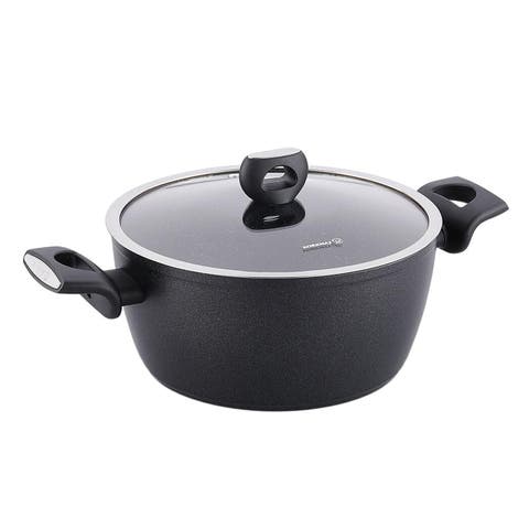 Nora 2 Piece 3 Liter Alumium Nonstick Casserole Dish with Lid