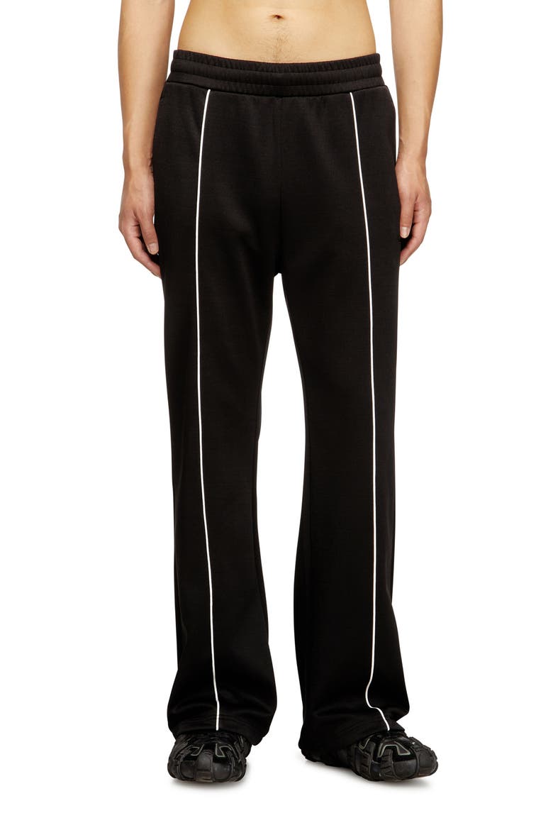 P-Locking-Do Piped Pants, Main, color, BLACK