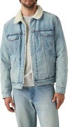 Levi's Type III High Pile Fleece Lined Denim Trucker Jacket