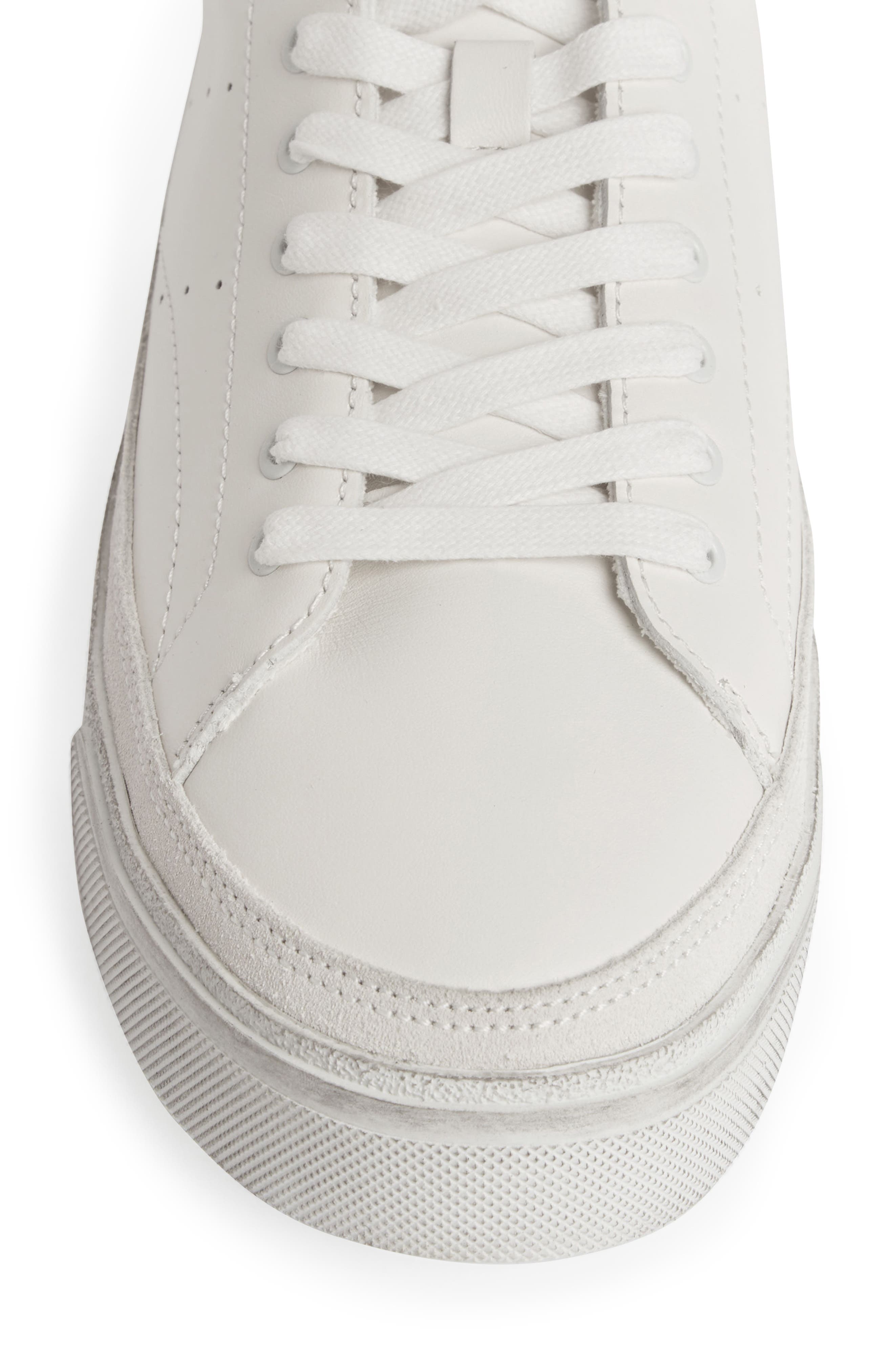 AllSaints Trish Platform Sneaker, Alternate, color, White