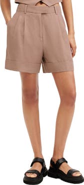AllSaints Deri Lyn Cuff Shorts