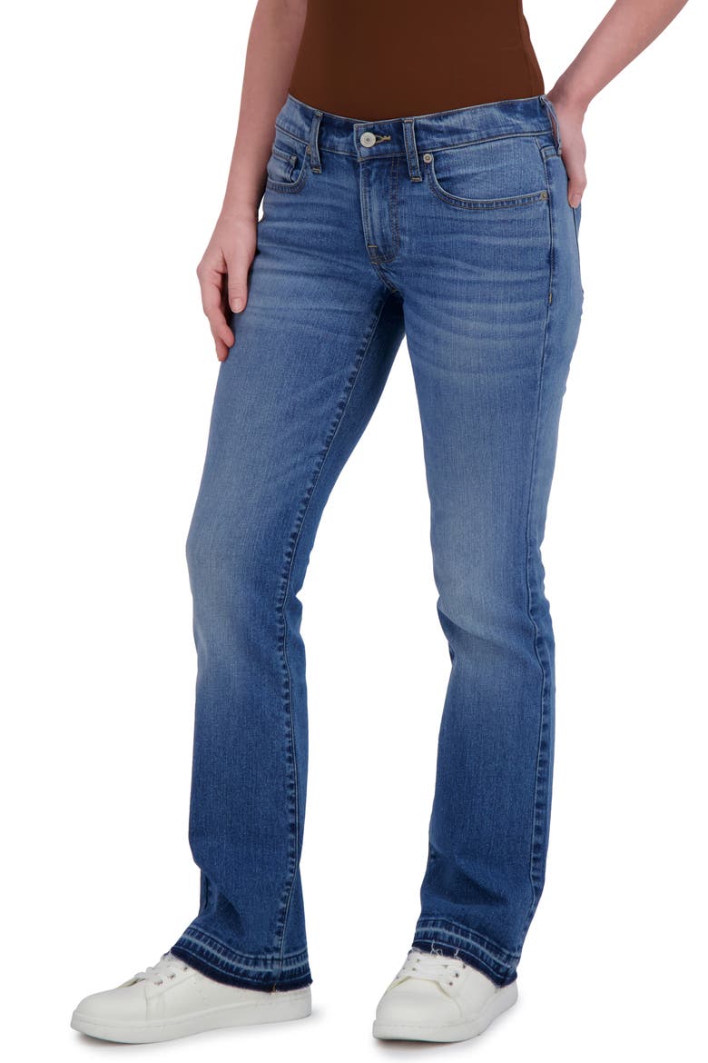 Sweet Release Hem Mid Rise Bootcut Jeans, Alternate, color, CLAREMONT
