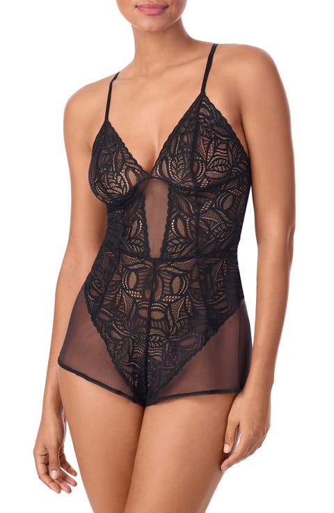 Deco Lace & Mesh Romper