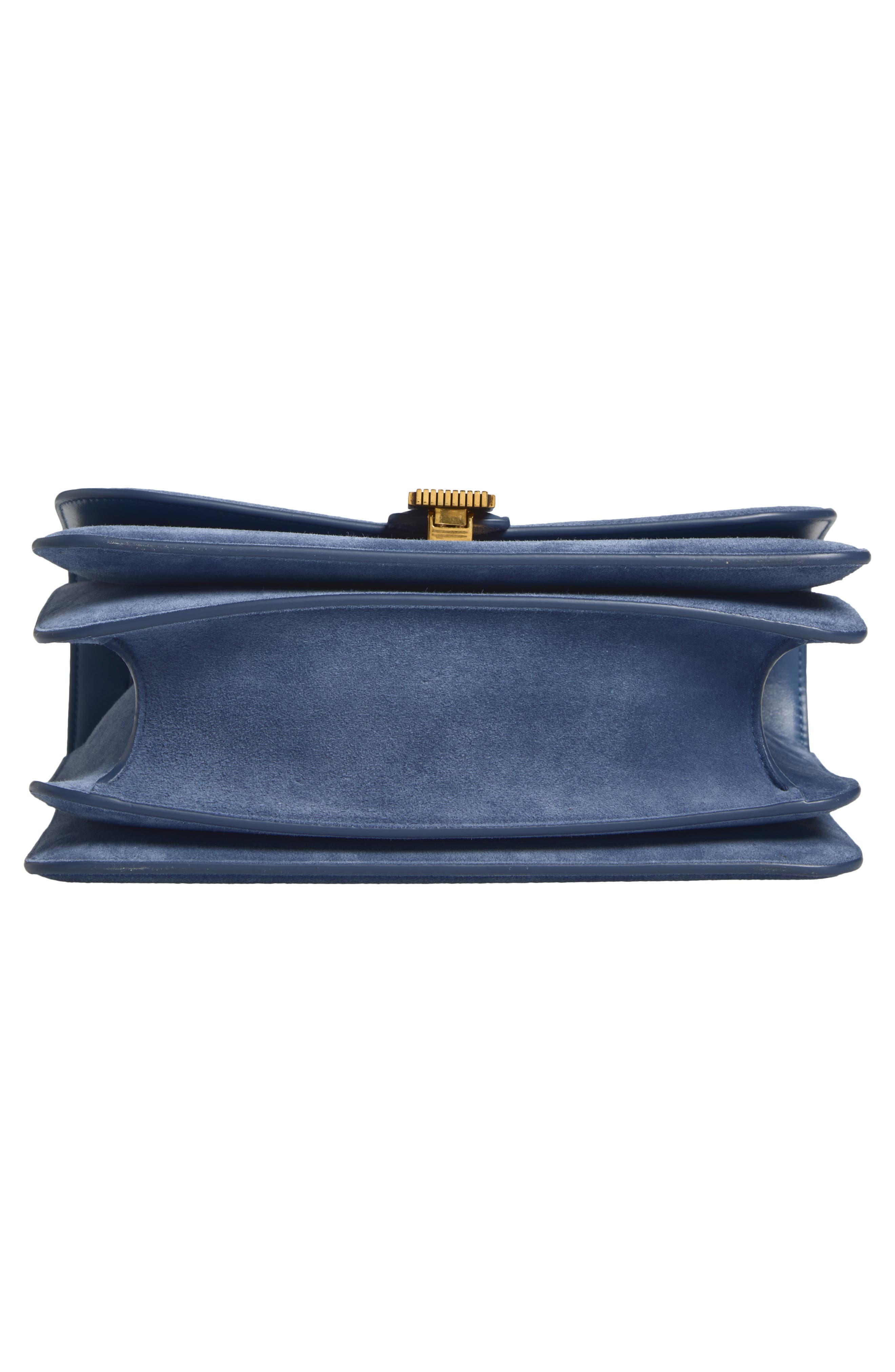 Blake Leather Crossbody Bag, Alternate, color, CLOUD IRIS