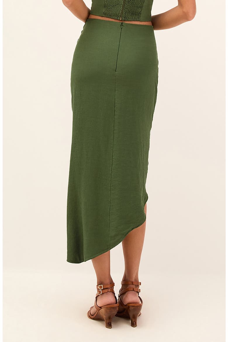 Taylor Cover-Up Midi Skirt, Alternate, color, GREEN