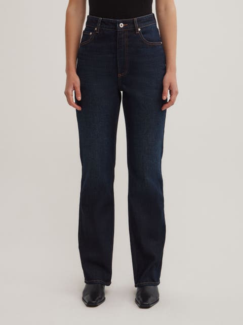 Slim High Rise Stretch Denim Jeans
