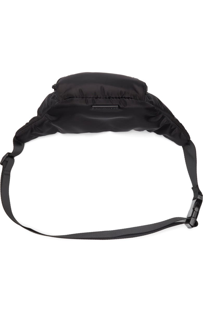 Madden Girl Padded Nylon Belt Bag, Alternate, color,